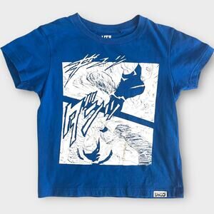 Uniqlo Dragon Ball Z Boys Shonen Jump 50th Anni Tee Sz 3 Anime Fan Favorite
